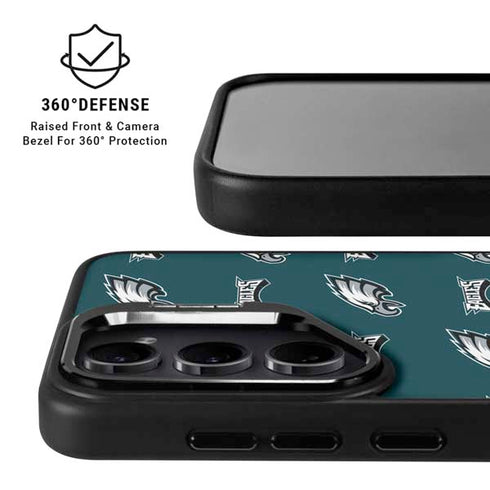 NFL Philadelphia Eagles Blitz Series Galaxy S25 Ultra Kickstand Case